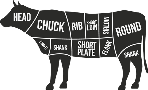 Angus Part Grass-Fed Hereford/Angus Beef | T-N-T Market