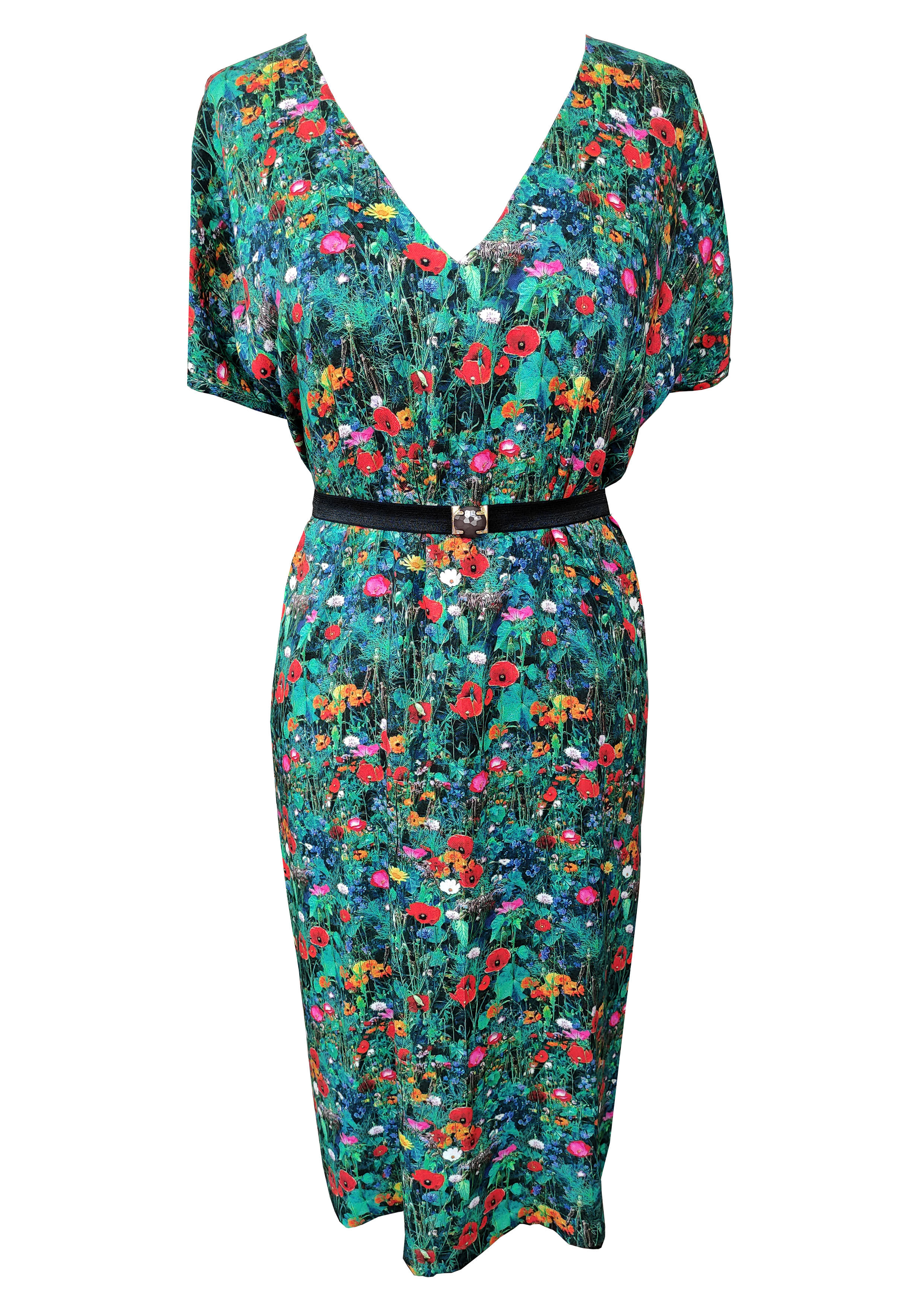 Floral Oversized Dress - Flower Field