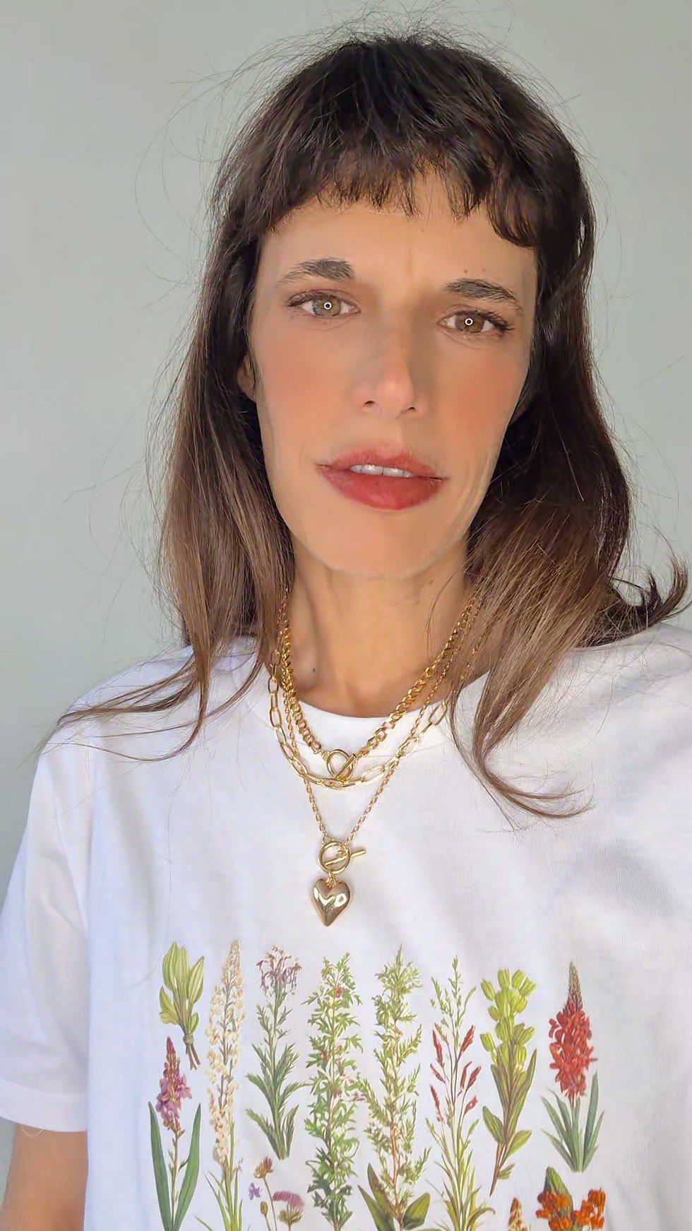 Thumbnail: Gold Layered Necklace With Heart Pendant