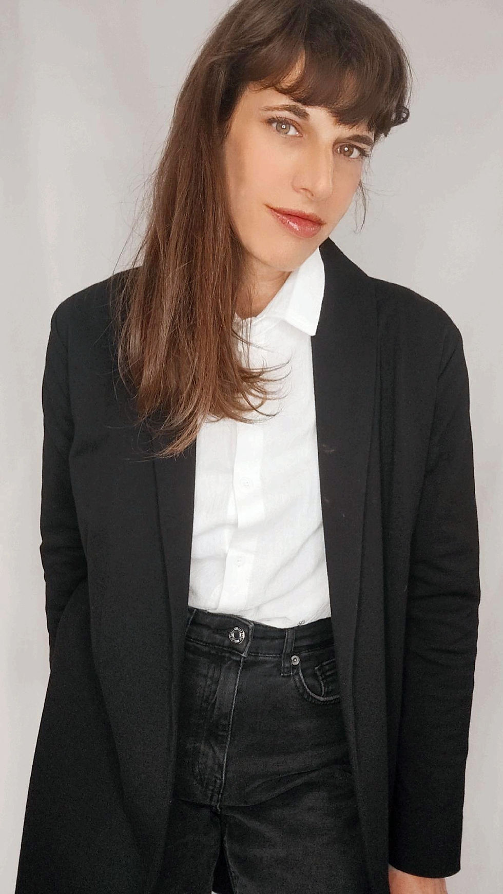 Thumbnail: Black Jersey Jacket