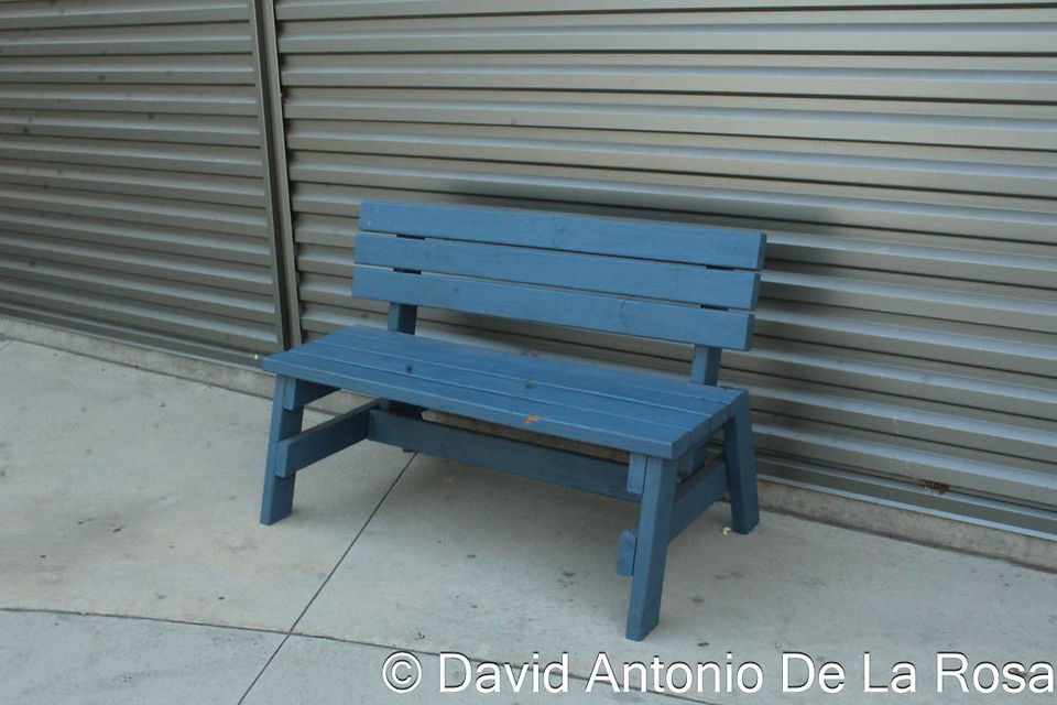 blue chair