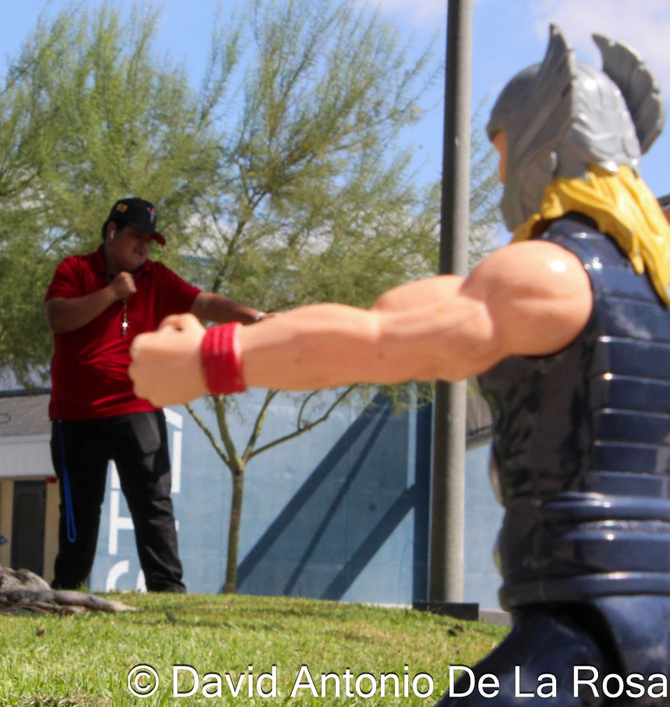 rodrigo fighing thor 