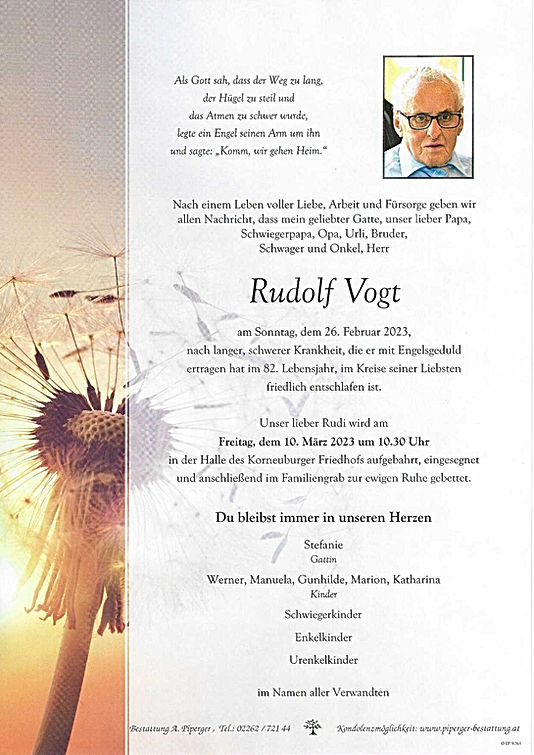 Rudolf Vogt
