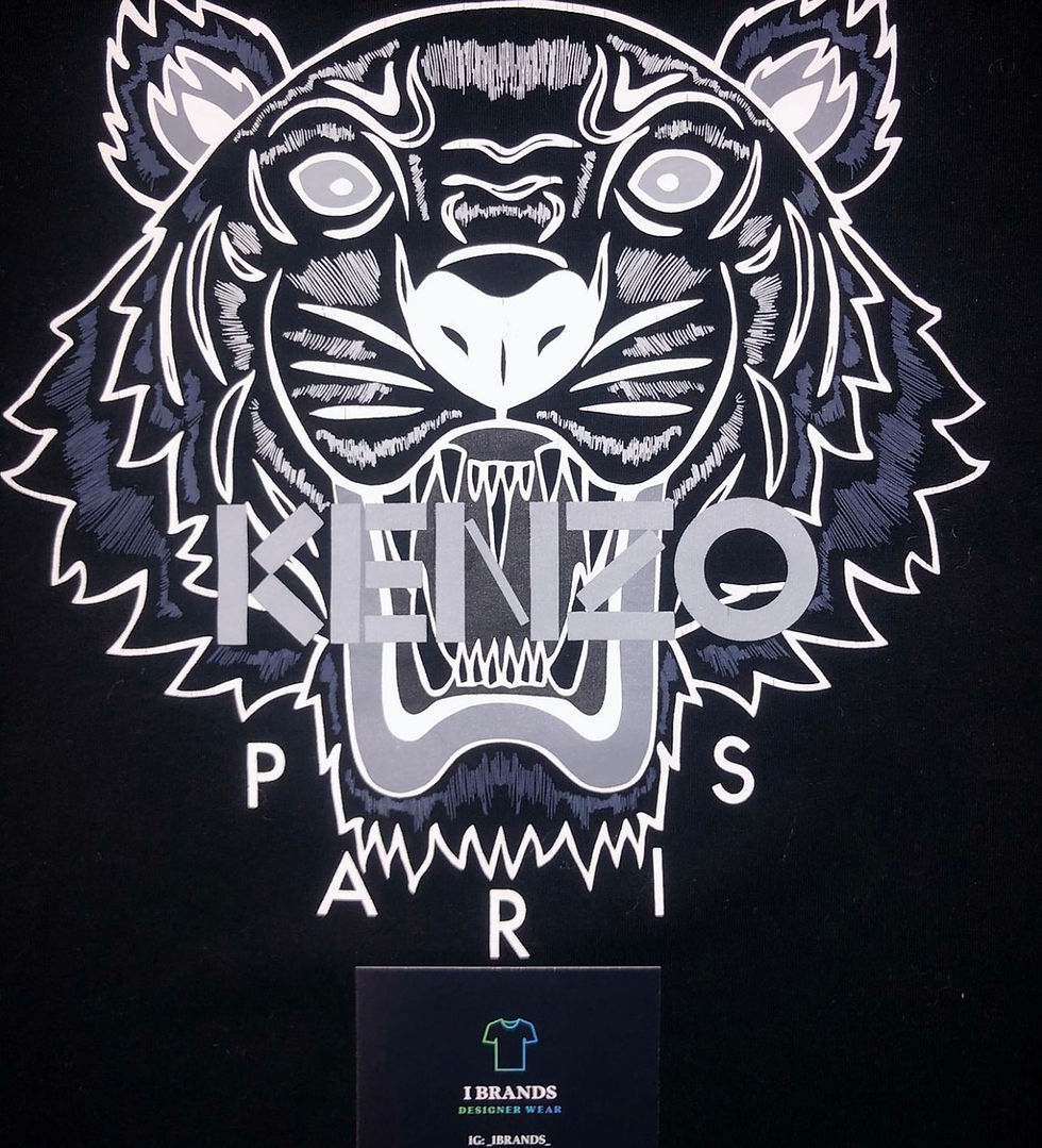 Thumbnail: Kenzo Paris Black Tiger T-shirt