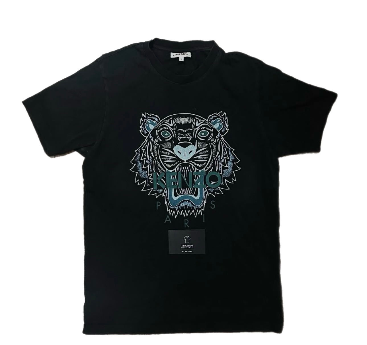 Kenzo Paris Black Tiger T-shirt