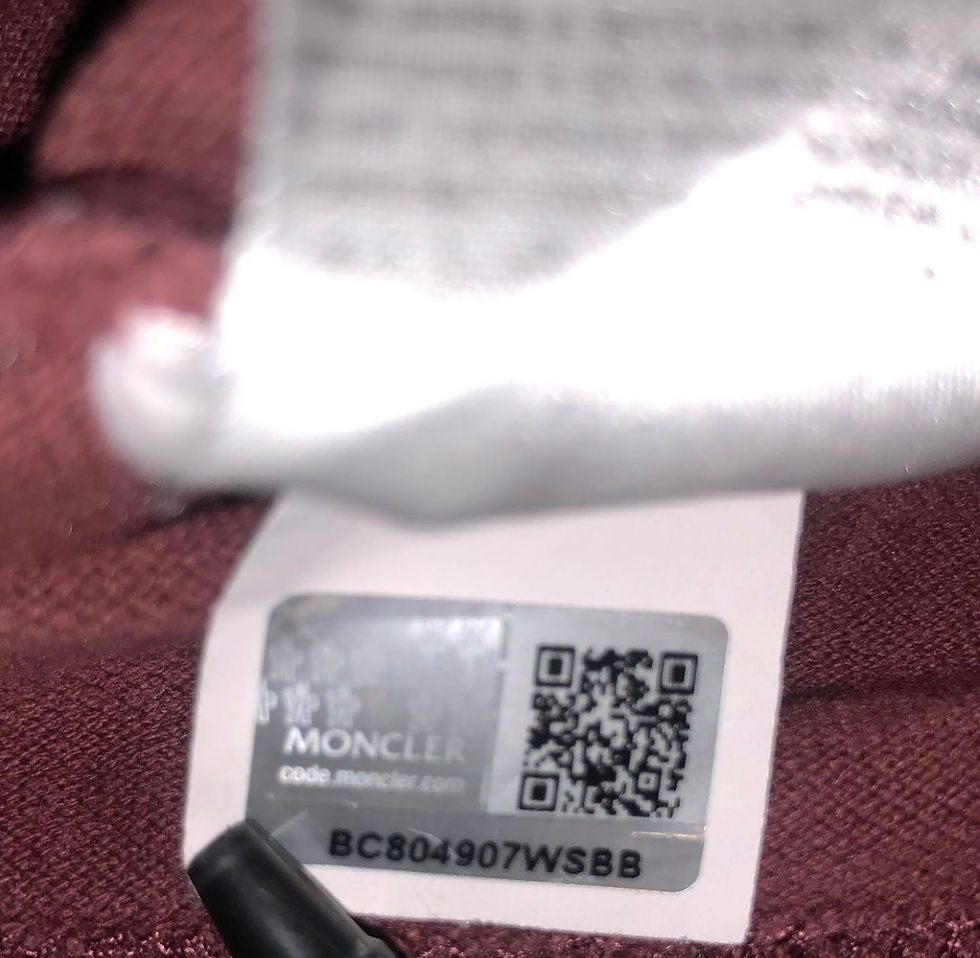 Thumbnail: Moncler Burgundy Polo