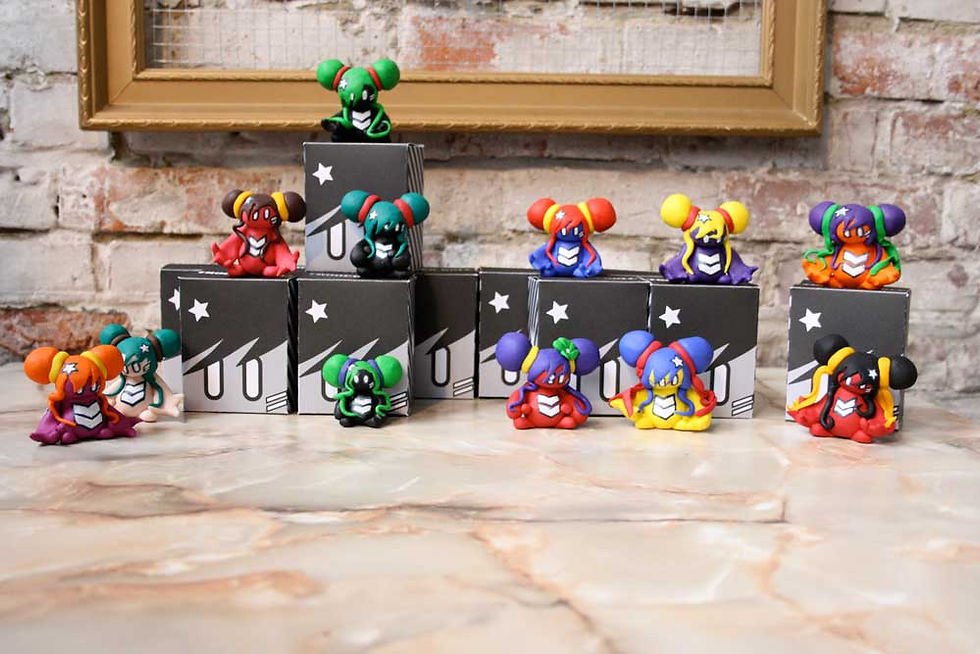 Trooper dolls with packaging