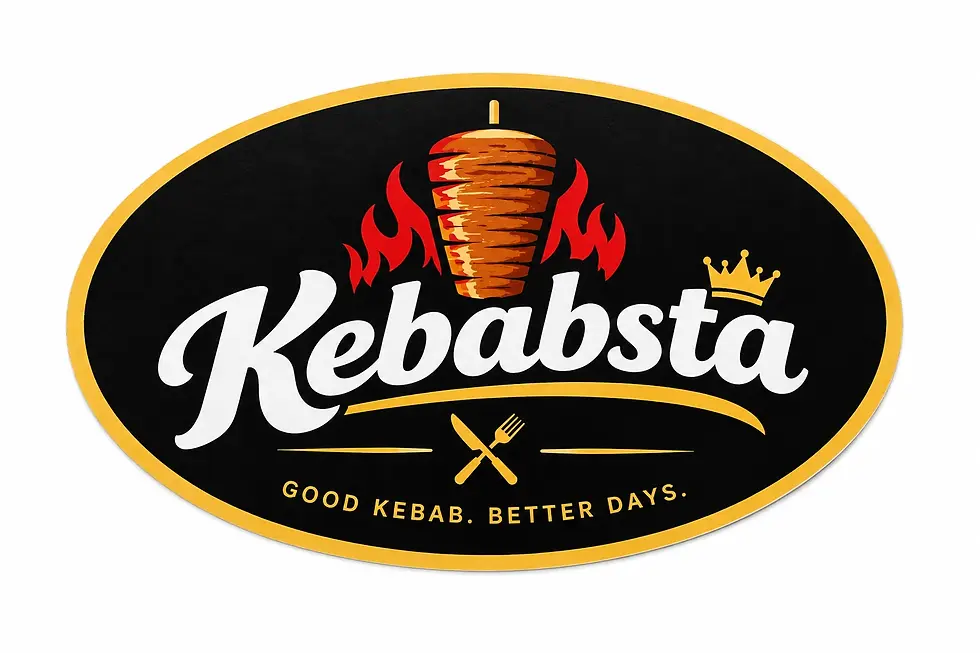 Packaging Inspiration: Waterproof Oval Stickers for Kebab Packaging