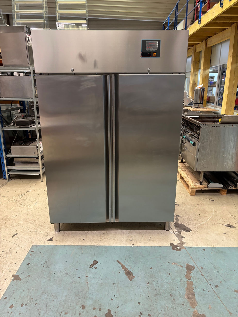 Miniature : Armoire réfrigérée positive 2 portes 1400 L