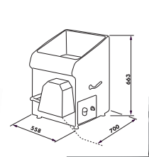 Miniature : Schéma extracteur filtrant CuisinePro.fr