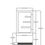 Miniature : Vitrine pâtissière largeur 1500 mm - Vitre droite