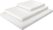 Planche à découper polyéthylène - 530x320 mm