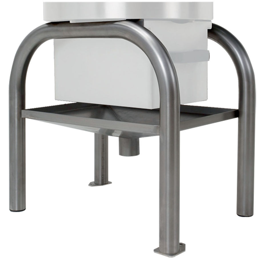 Support robuste en acier inoxydable pour bac