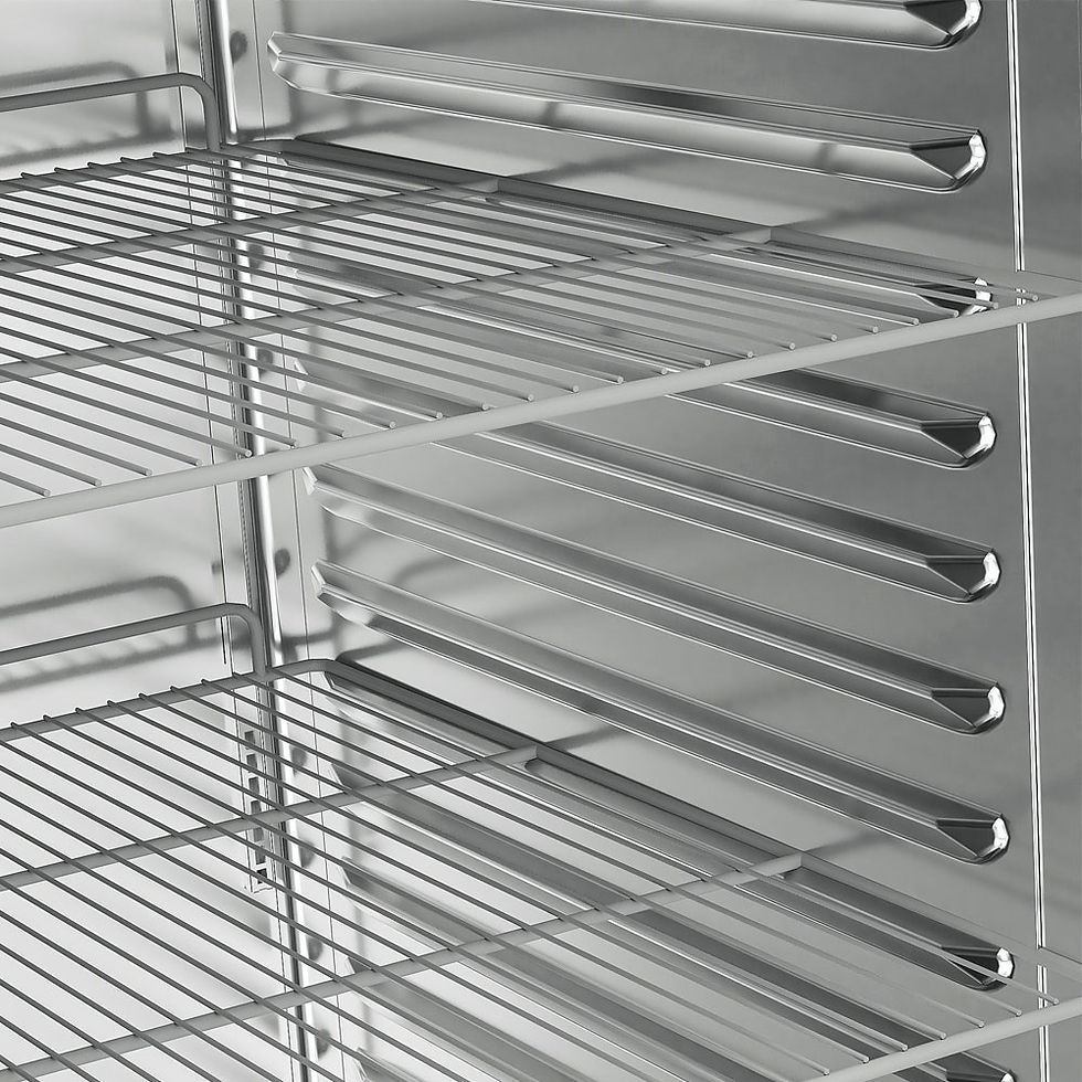 Miniature : Intérieur réfrigérateur inox CuisinePro.fr