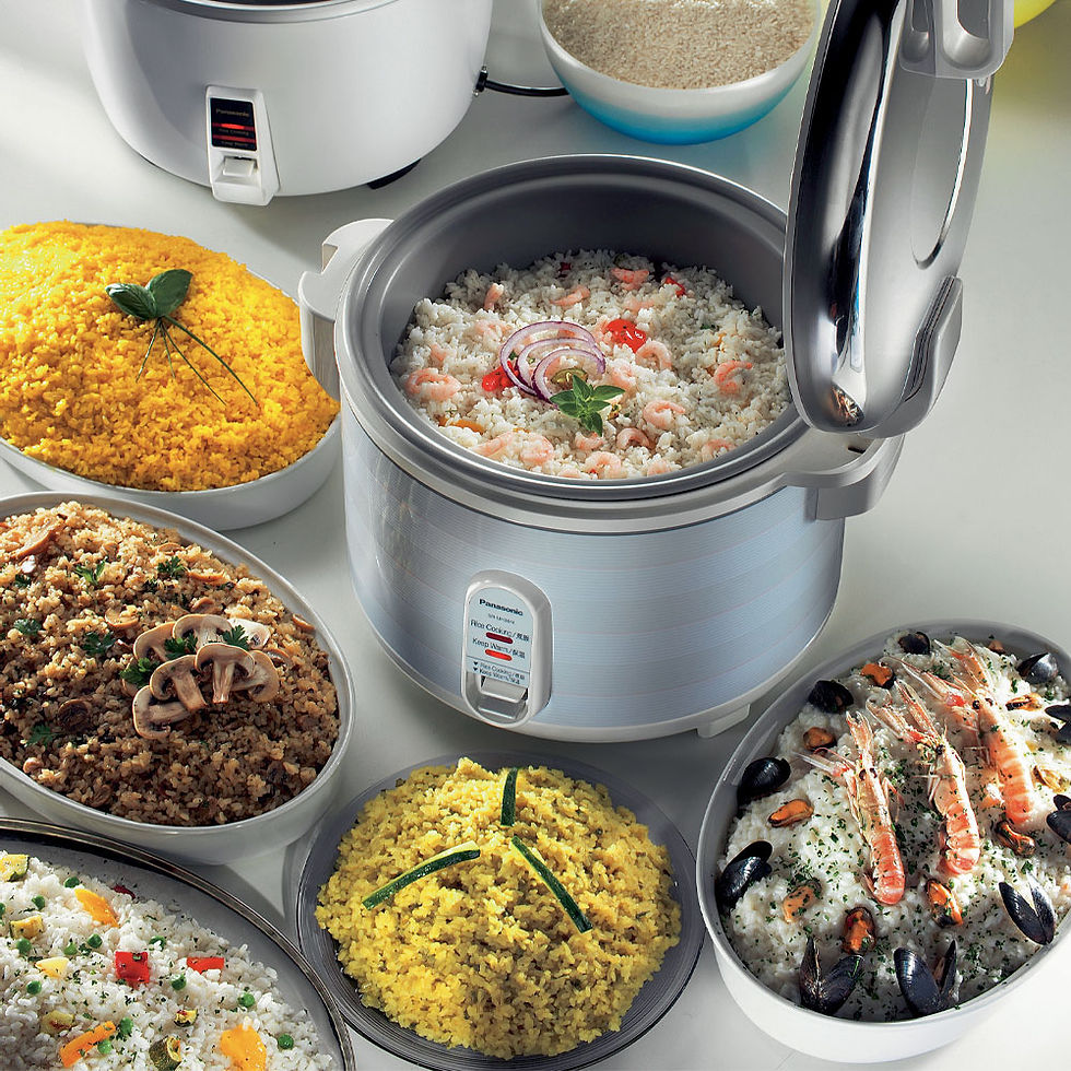 Miniature : Cuisson de riz parfaite avec cuiseur vapeur élégant