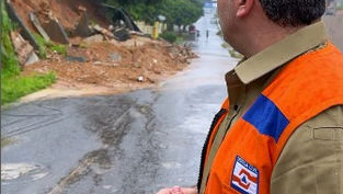 Temporal causa alagamento e desabamentos em Tucuruí. Defesa Civil alerta para mais chuvas na região