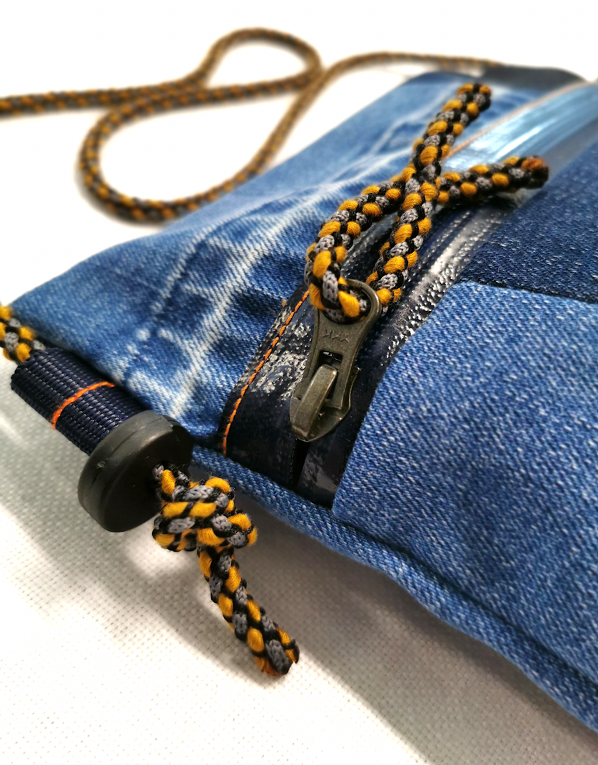 Thumbnail: Draw String Denim Bag