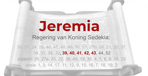 Jeremia - Hoofstukke 39, 40, 41, 42 en 43