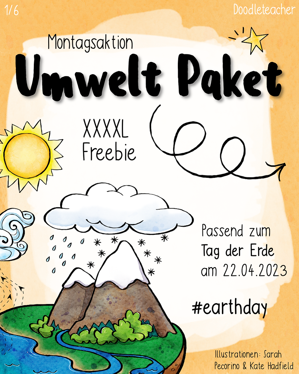 XXXXL Freebie Paket und Tipp zum Tag der Erde / Earth Day 2023