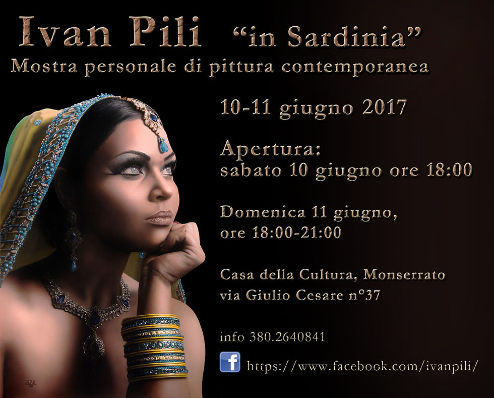 Solo exhibition "in Sardinia"