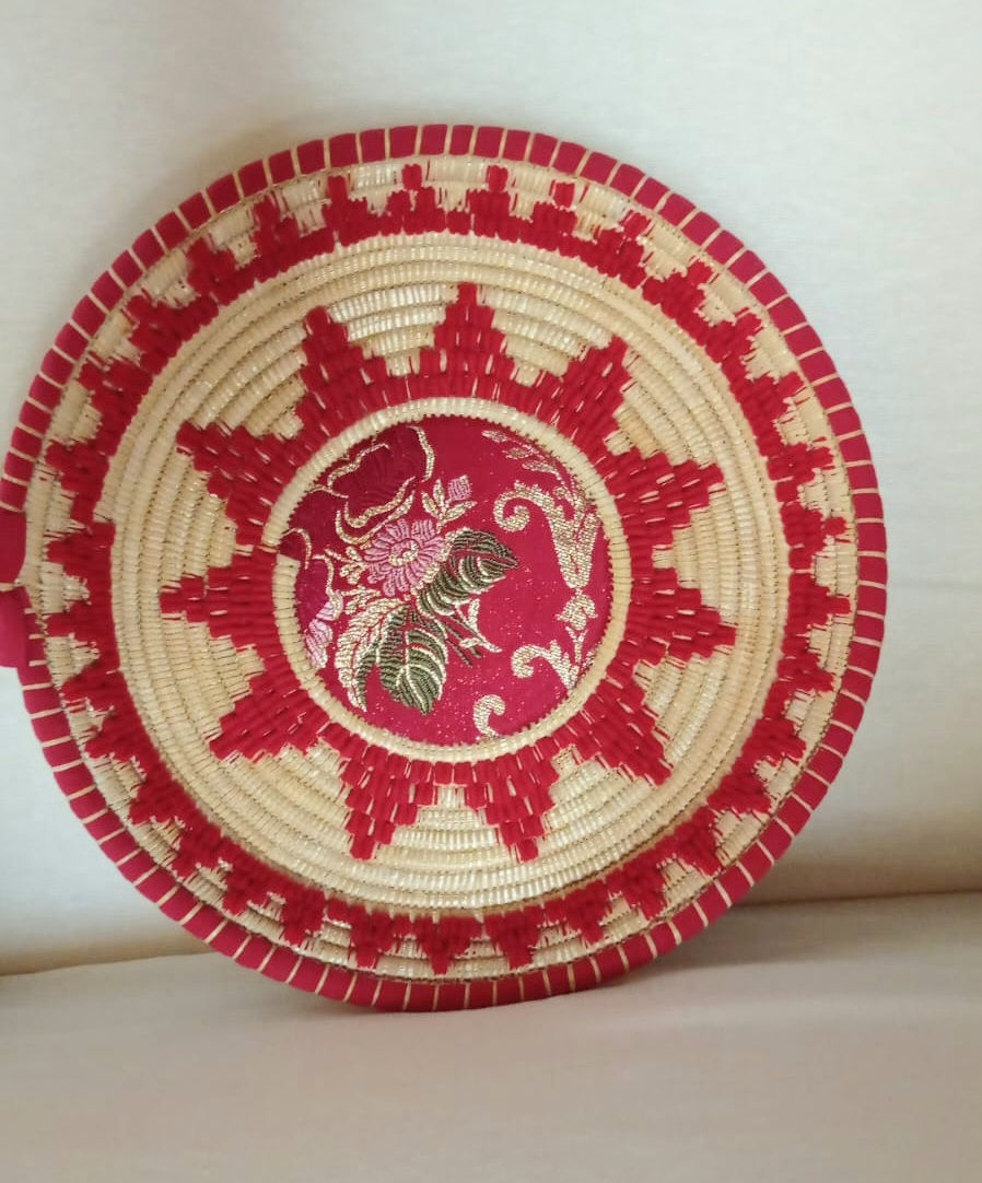 CESTINO SARDO IN GIUNCO E FIENO