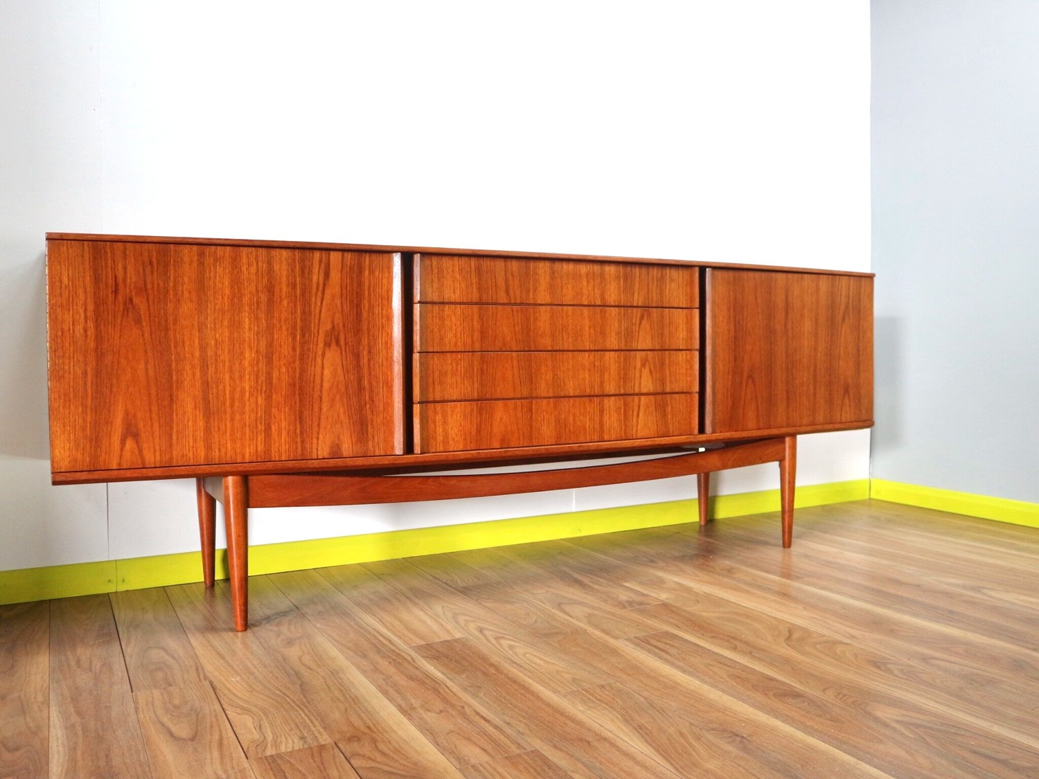 Midcentury teak danish style sideboard by White and Newton