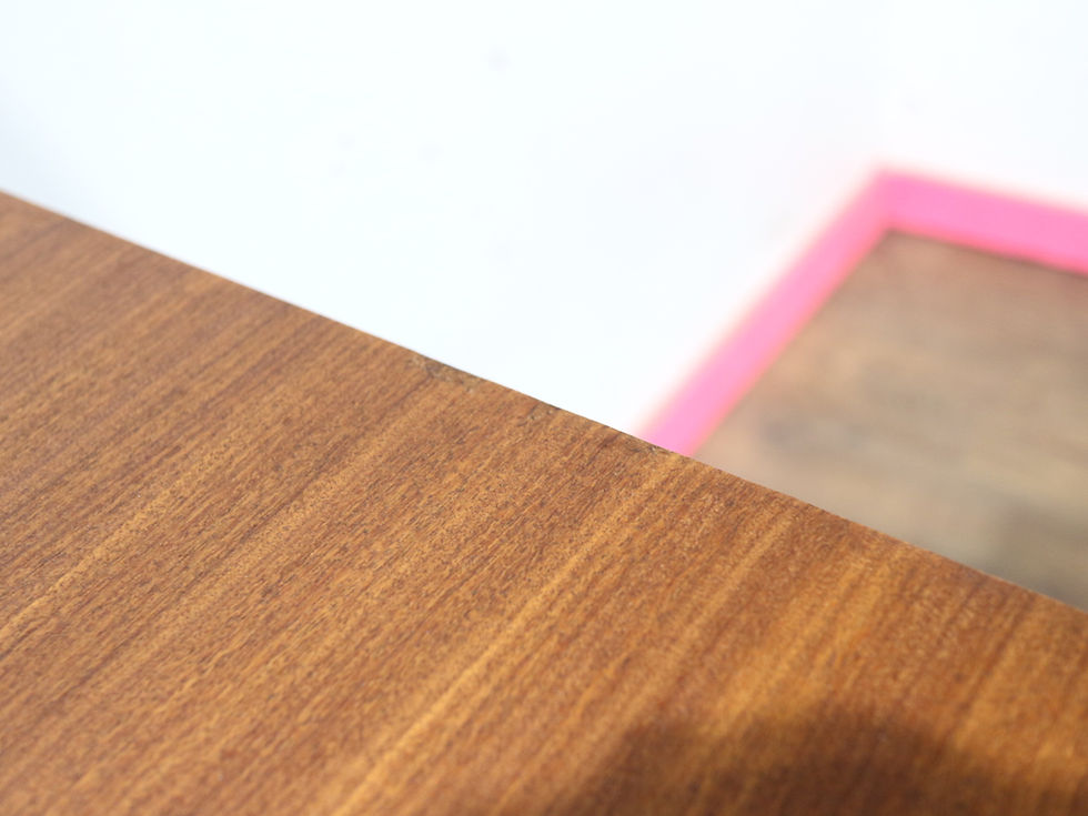 Thumbnail: Mid Century Modern Vintage Afromosia Writing Desk