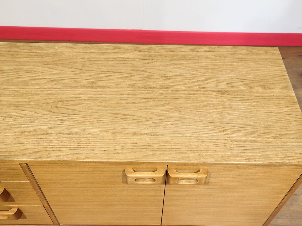 Thumbnail: Mid Century Modern Vintage Sideboard Credenza by Uniflex