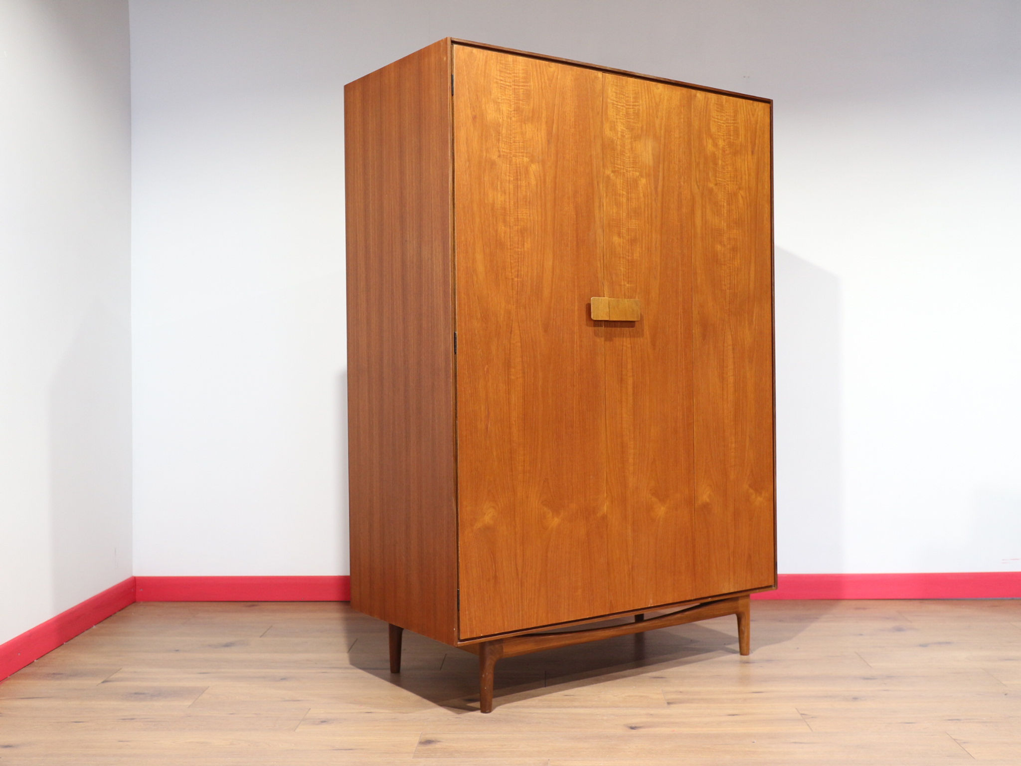 Mid Century Modern Vintage Teak Armoire Wardrobe by G Plan Kofod Larsen