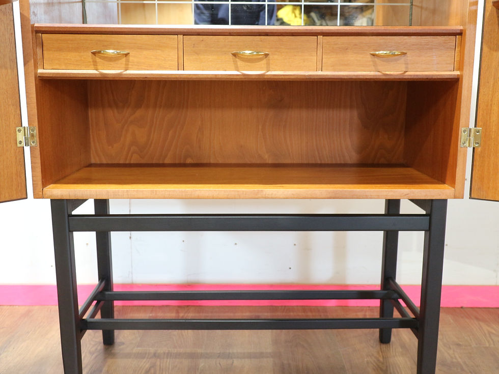 Thumbnail: Mid Century Modern Rosewood Cocktail bar Cabinet by Förenade Möbler Linköping