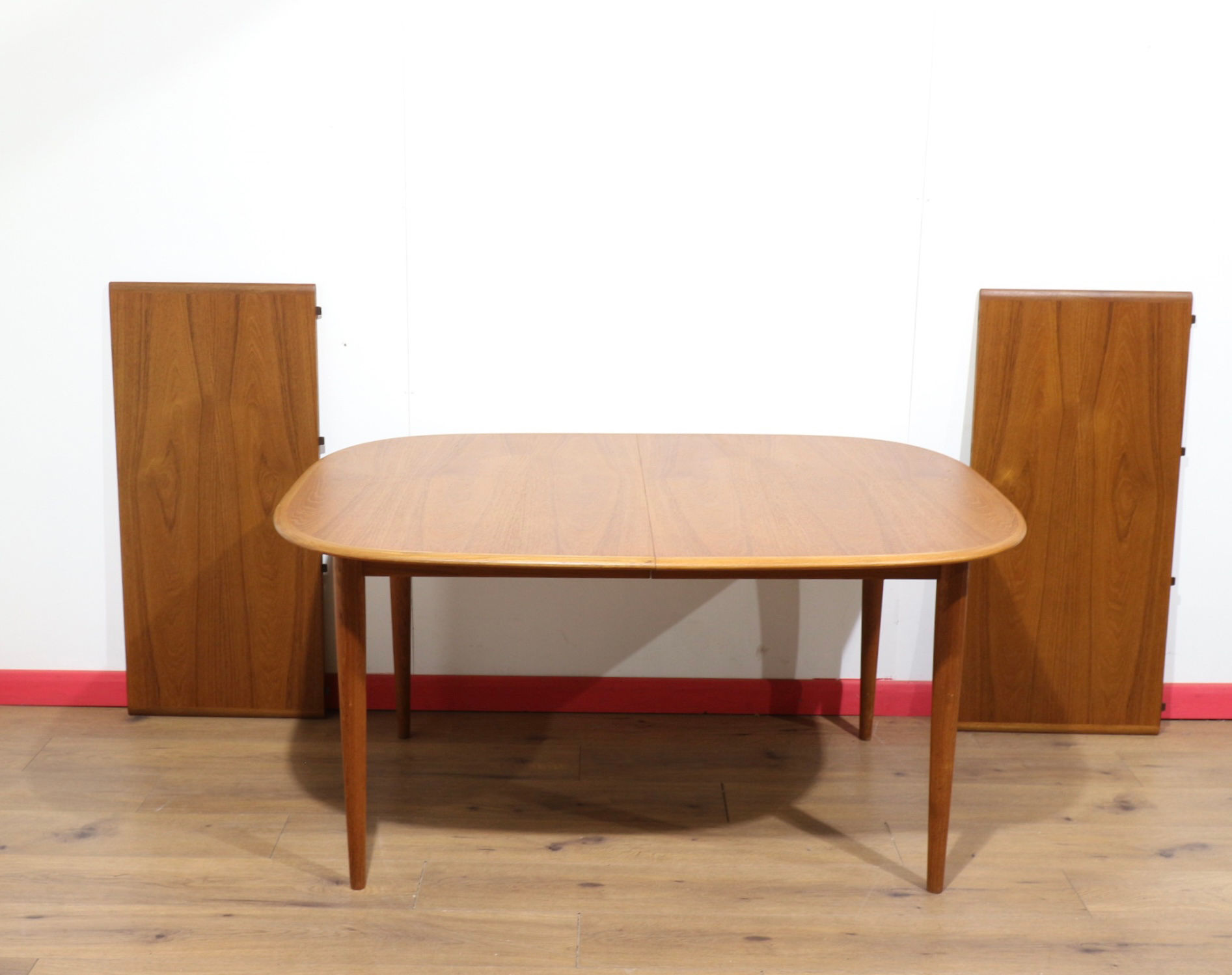 Mid Century Modern Skovmand and Anderson Teak Danish Extending Dining Table