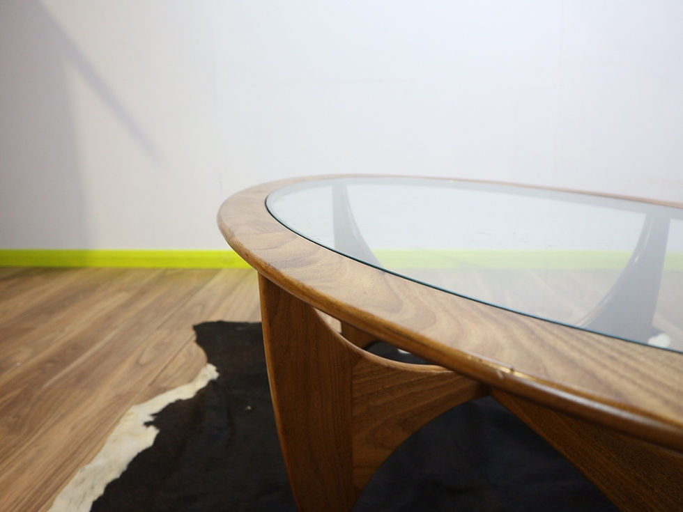 Thumbnail: Mid Century Oval Astro Coffee Table by Gplan