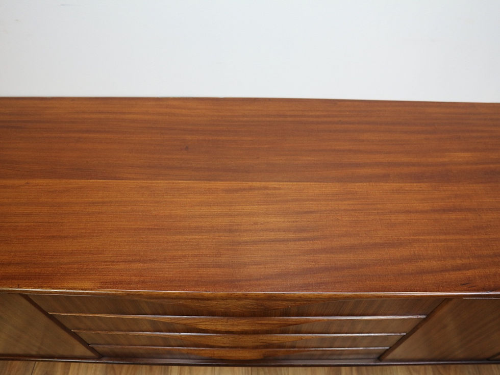 Thumbnail: Mid Century Zebrano floating sideboard by Elliots of Newbury