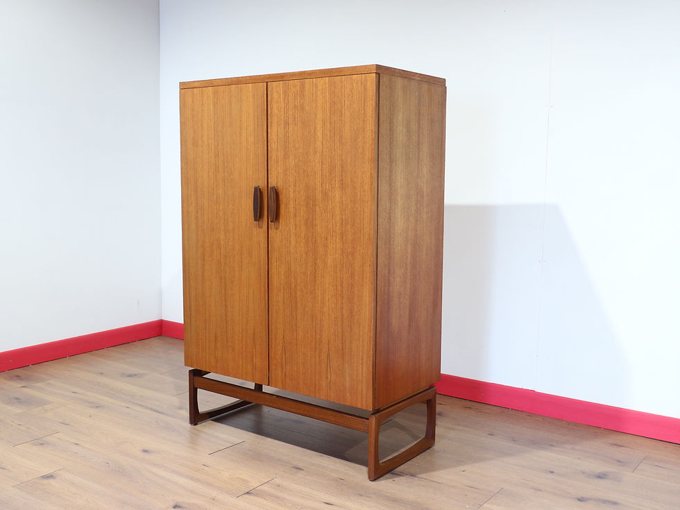 Thumbnail: Mid Century Modern Vintage Teak Armoire Wardrobe by G Plan 