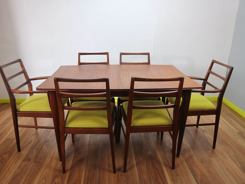 Thumbnail: Mid Century Teak Dining Set By Richard Hornby For Fyne Ladye
