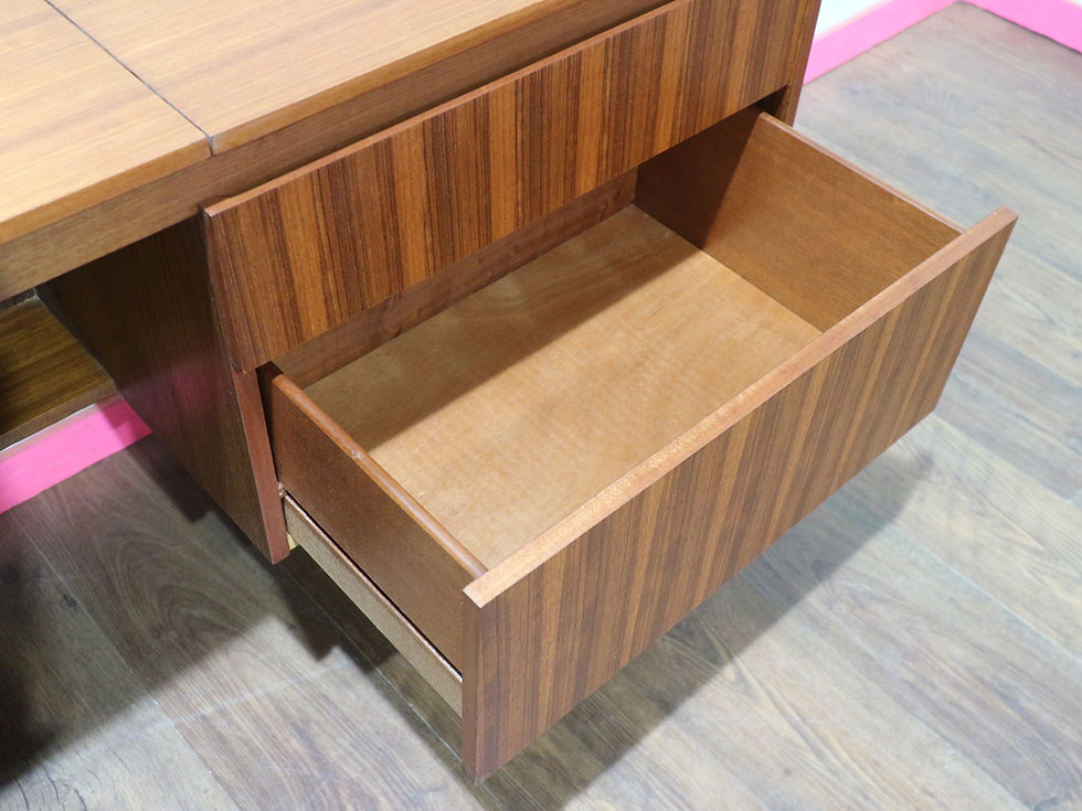 Thumbnail: Mid Century Modern Vintage Desk Vanity Table by Meredew Danish Style