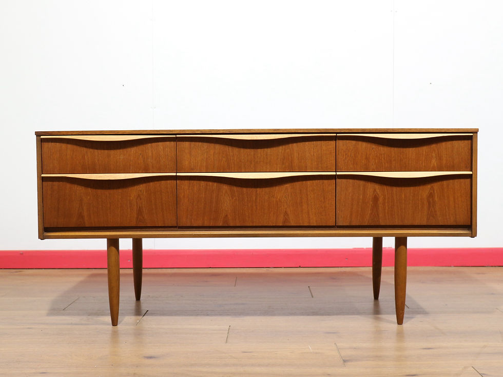 Thumbnail: Mid Century Modern Teak Dresser End Table By Austinsuite Danish Style