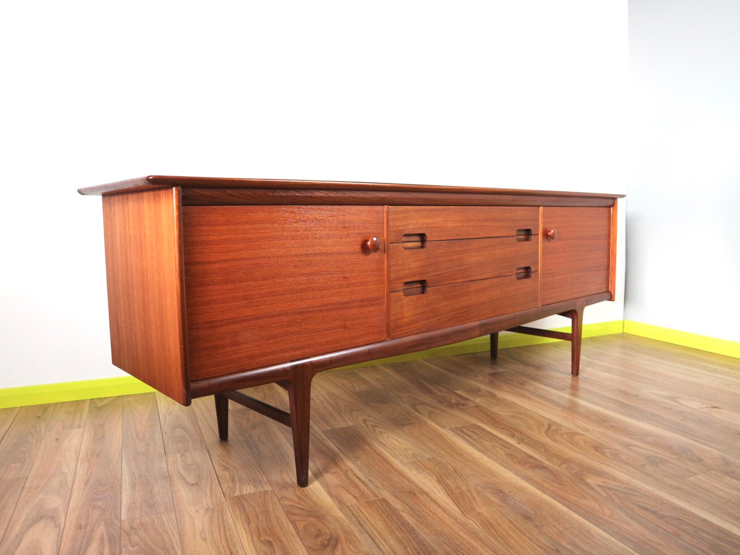 Mid Century Vintage Credenza By Younger Designed by John Herbert