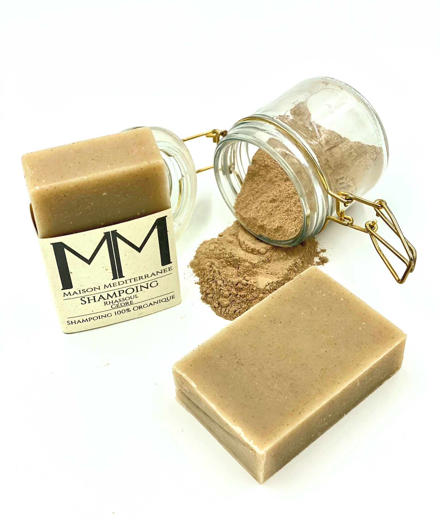 Shampoing Argile Rhassoul & Cèdre - 100g