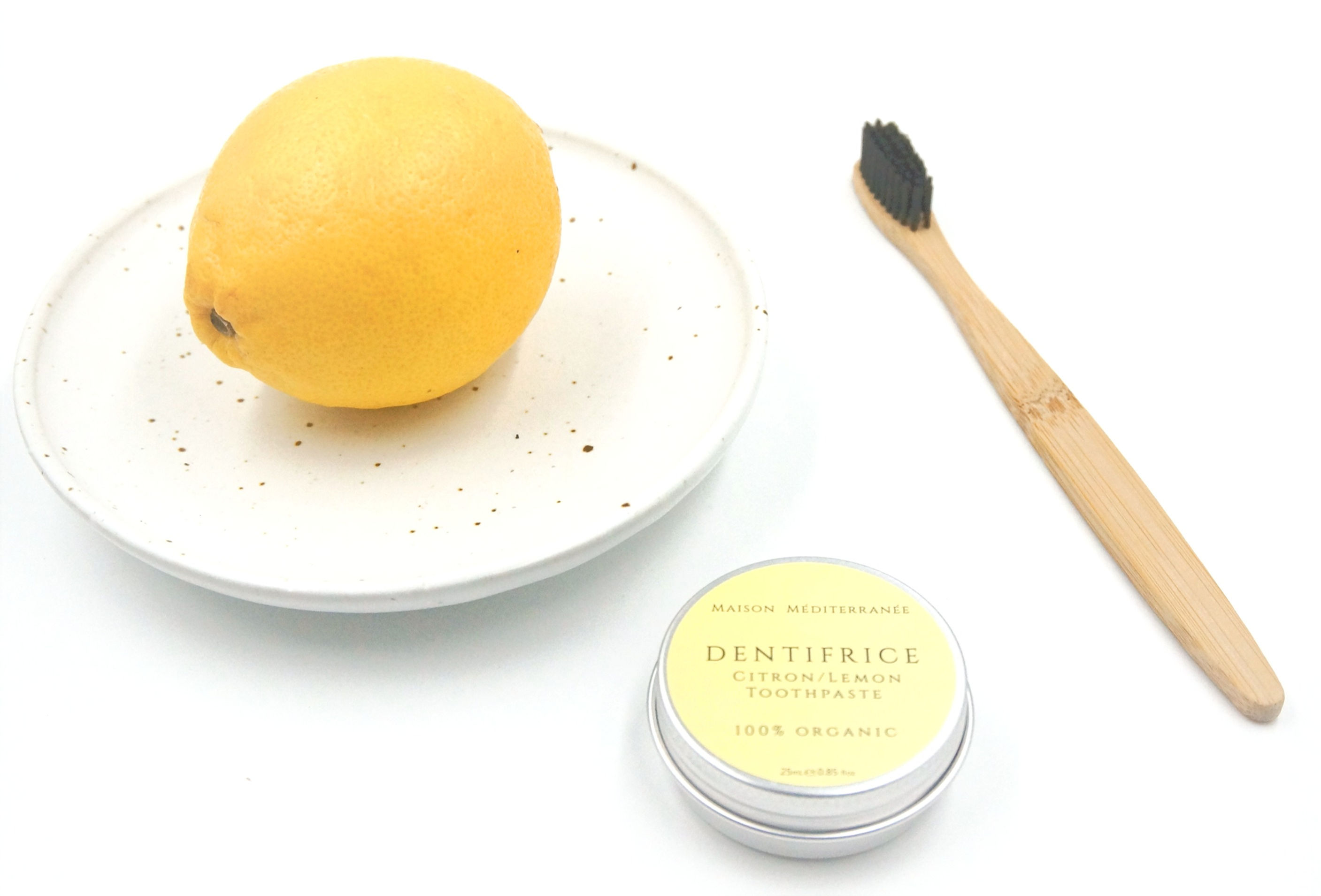 Lemon Essential Oil Toothpaste