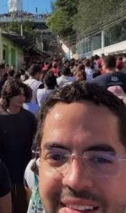 Deputado Davi Macedo e o seu pai Raimundão vão repetir ritual na subida ao Horto