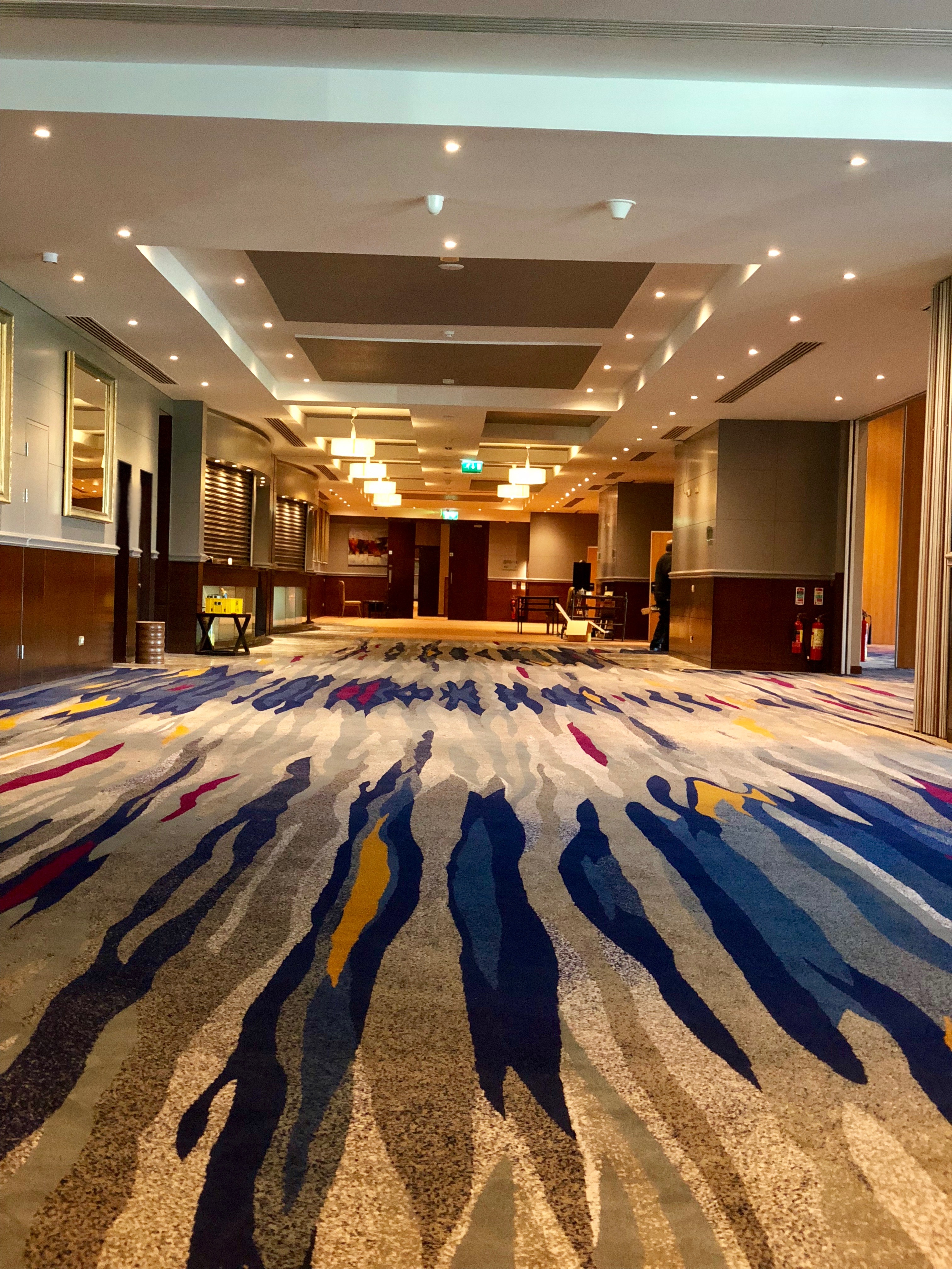 Pre-function room carpet