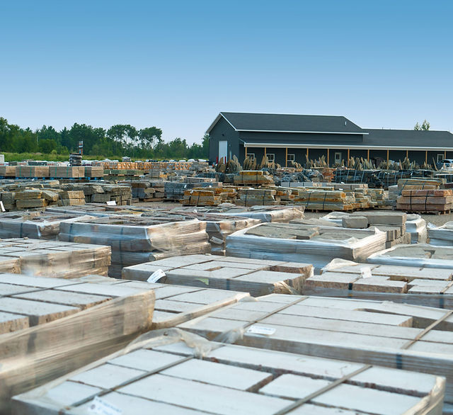 Manthei Supply yard and showroom