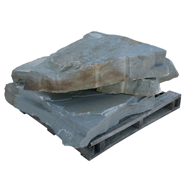 full color bluestone natural stone steps