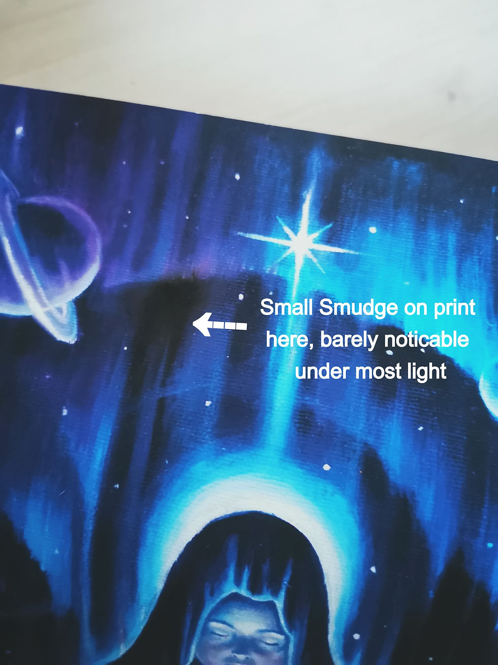 Thumbnail: 'The Cosmic Womb of the Divine Mother'- 40 x 50cm Giclée Print