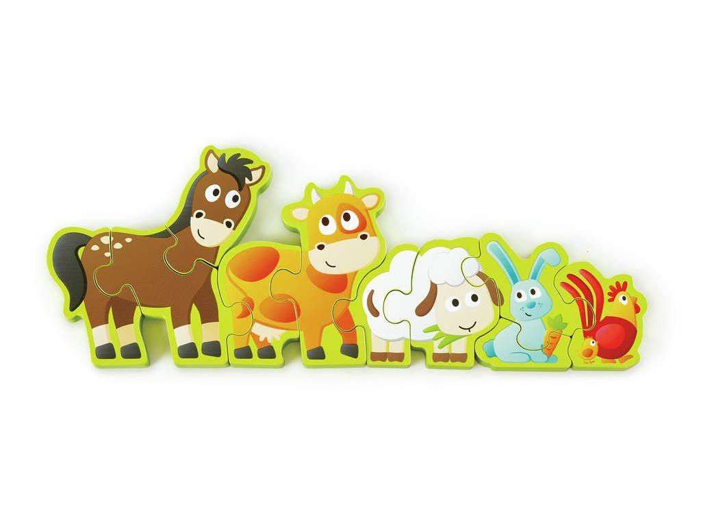 Numeri e animali della fattoria