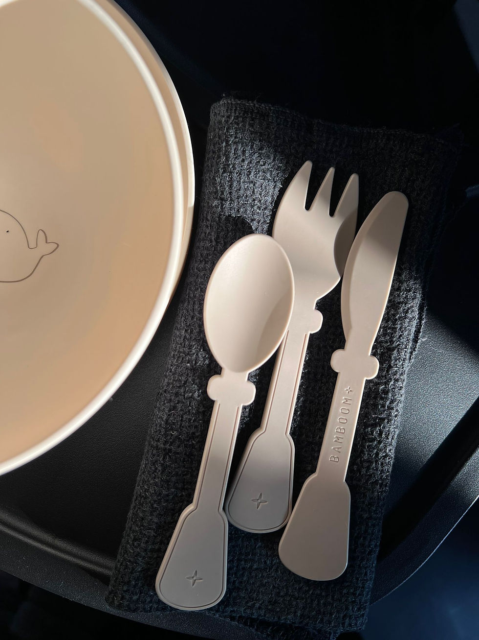 Miniatura: Set Posate ( Forchetta, Coltello, Cucchiaio) - Crema