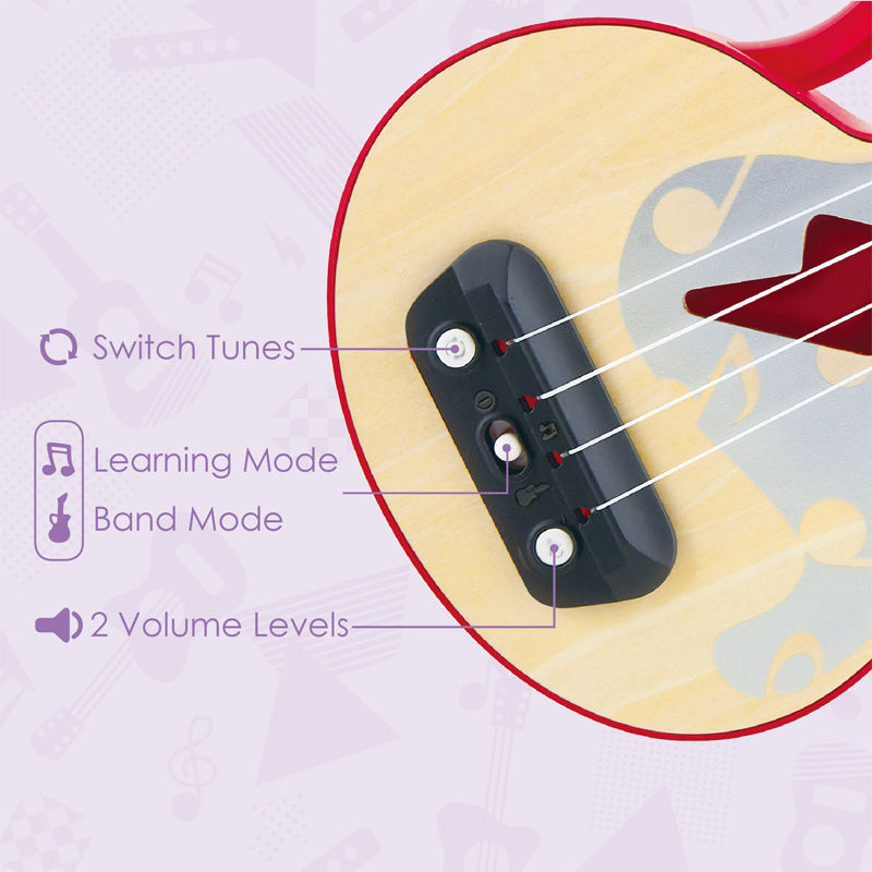Miniatura: Ukulele elettrico