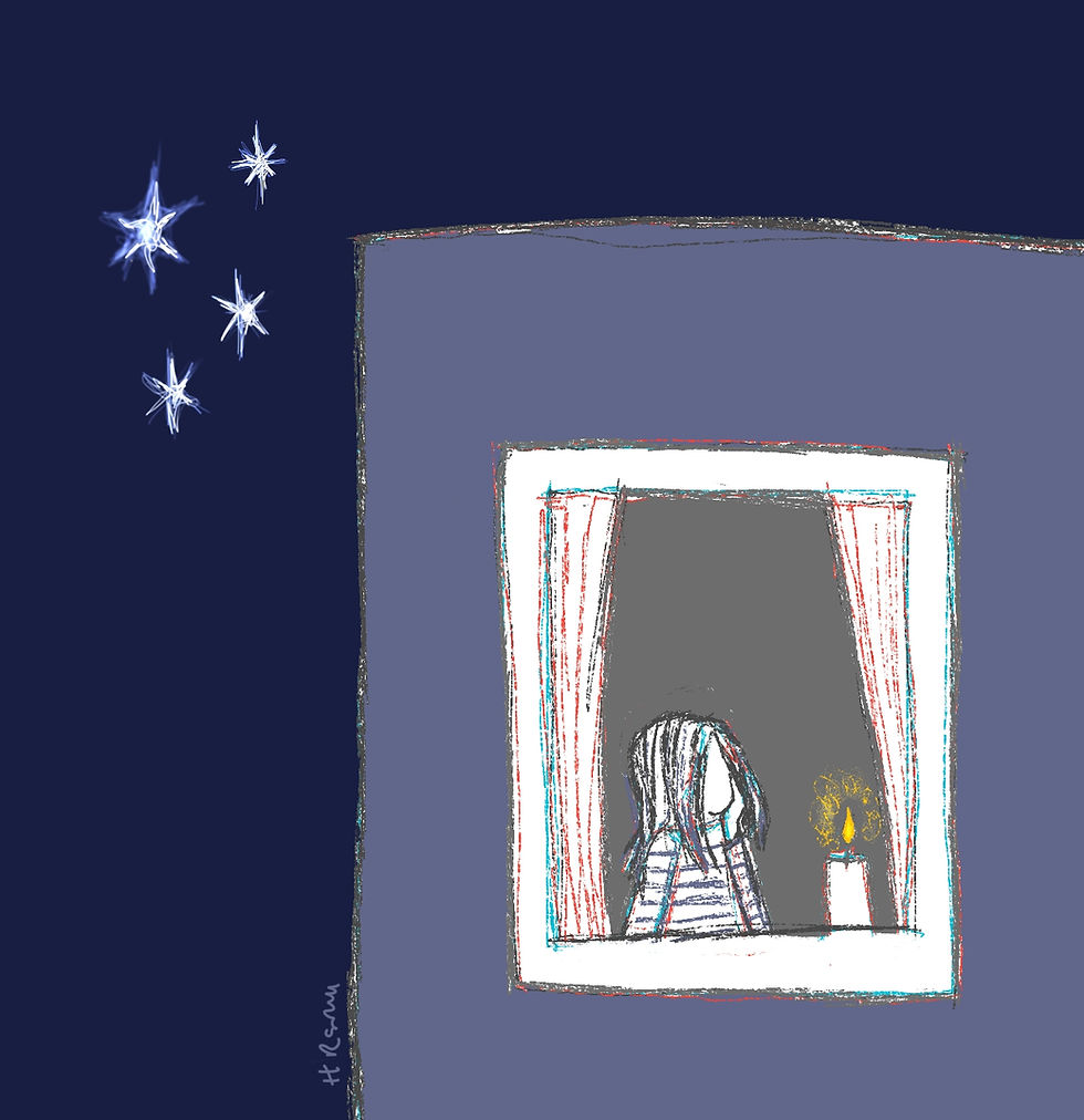Thumbnail: 'My Stars' - Fine Art Giclee Print with donation