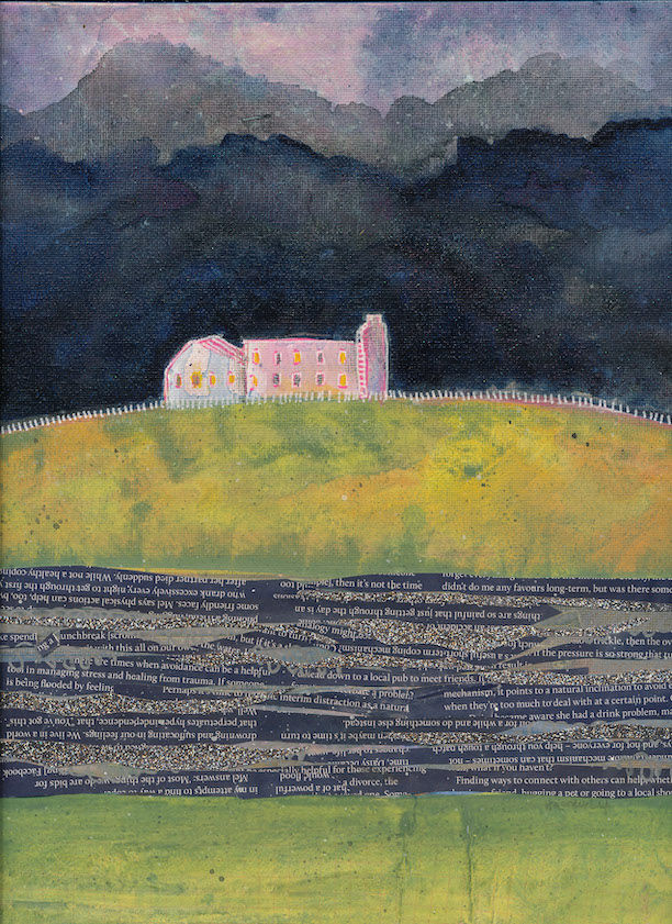Original mixed media painting - 'Factory'